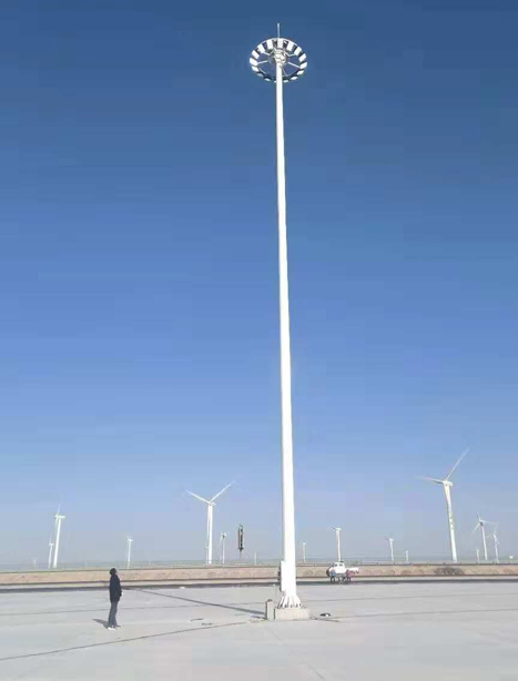 瓜州高速路服务区阿拉山口高杆灯项目