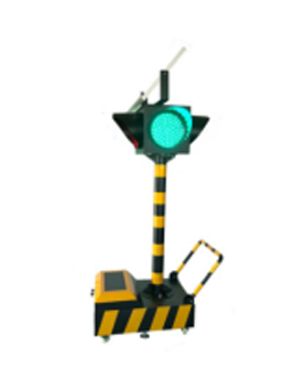 阿拉山口太阳能移动信号灯